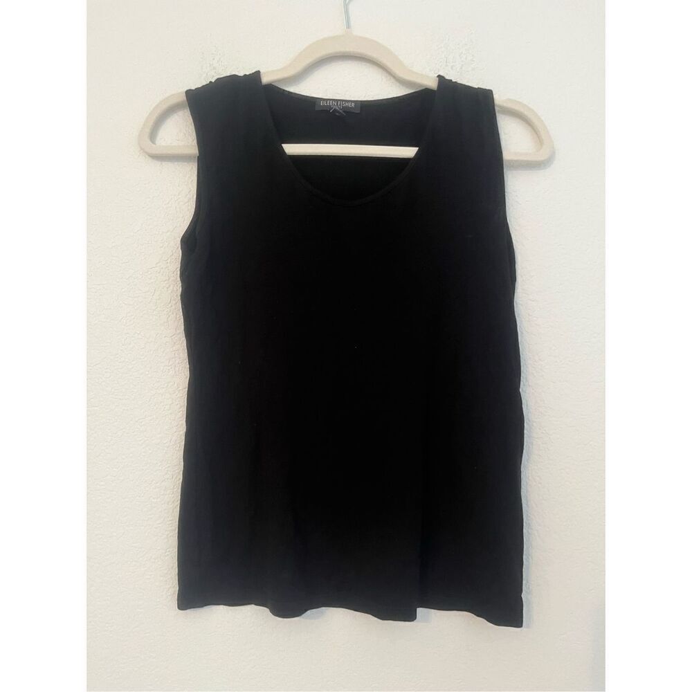 Eileen Fisher Black Tank Top